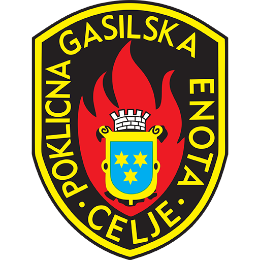 Logotip Poklicna gasilska enota Celje